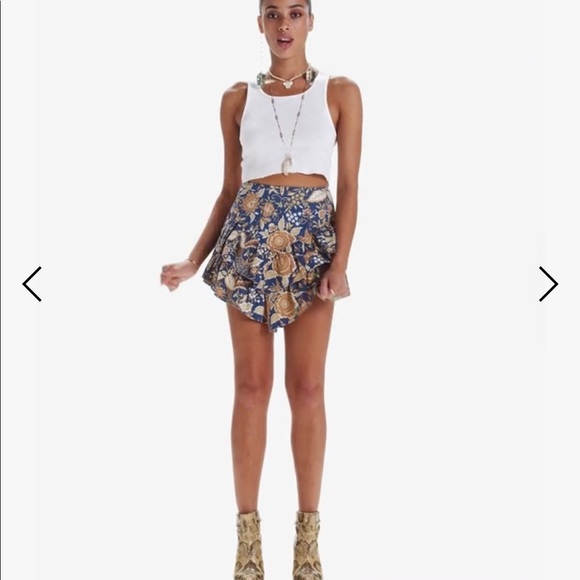 MOTHER The Ruffle Mini Skirt - Picture 1 of 4